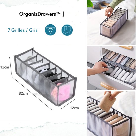 Organisateur de sous-vêtements | OrganizDrawers™ - Chez-Moi Épuré